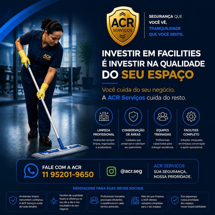 Serviço realizado pela ACR